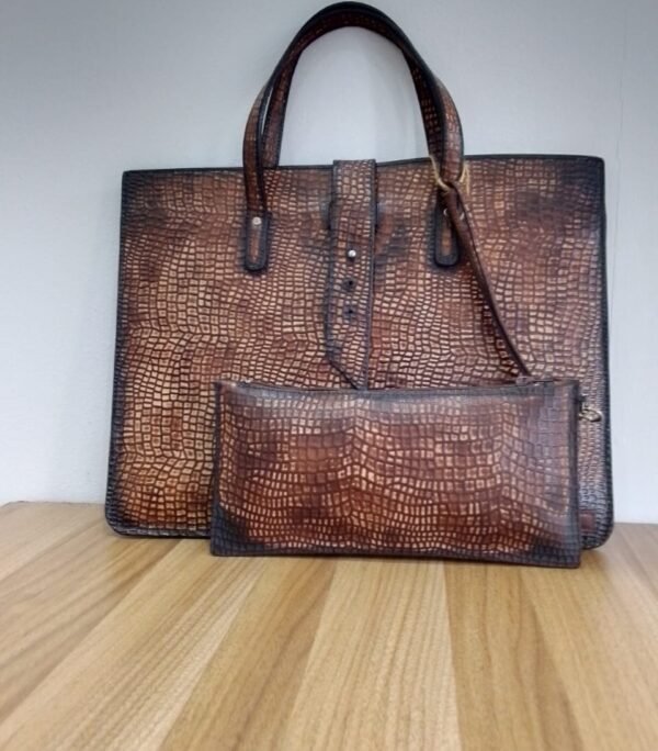 Sac en cuir Marron